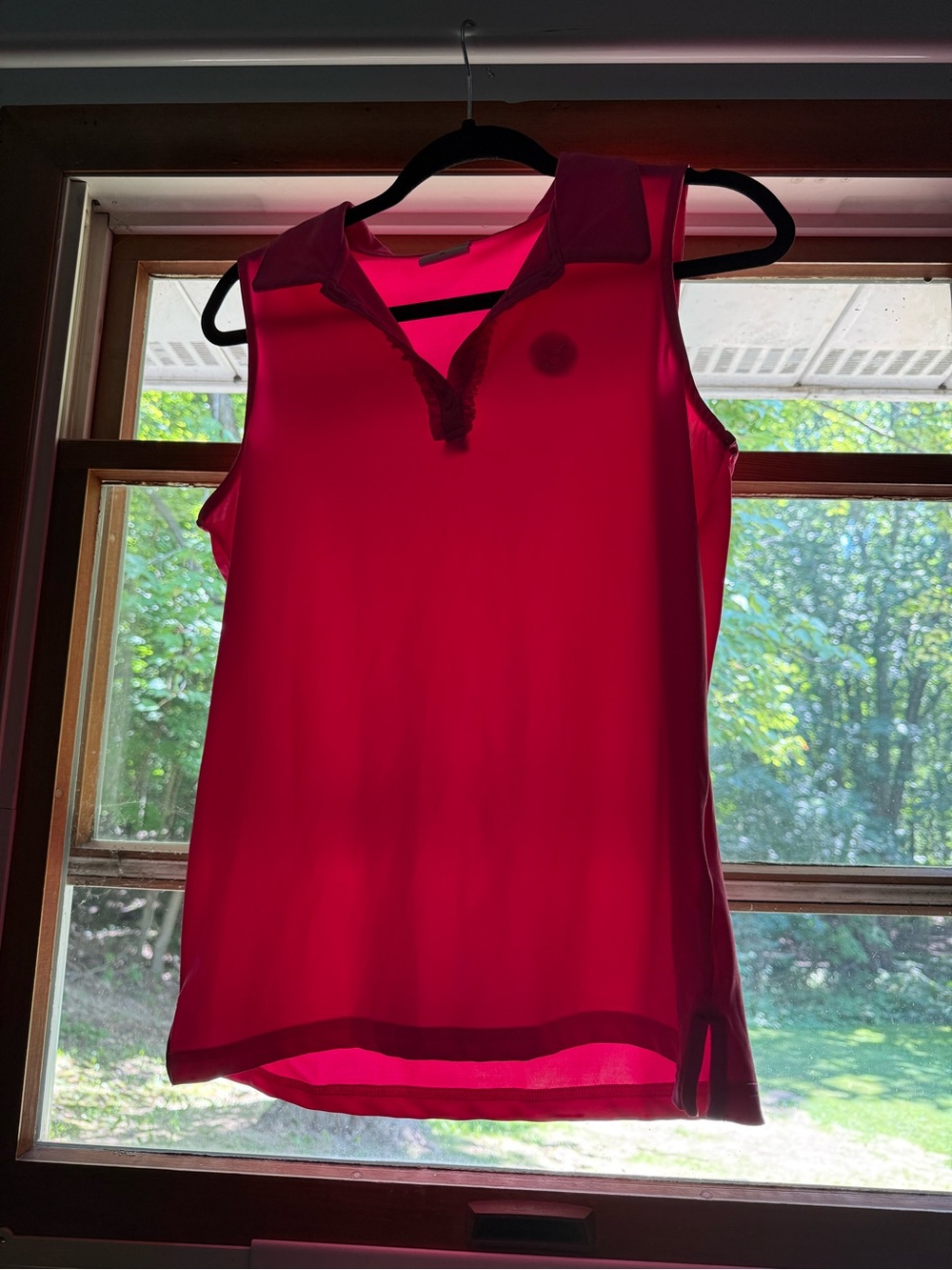 Birdies Hot Pink Sleeveless V-Neck Camisole
